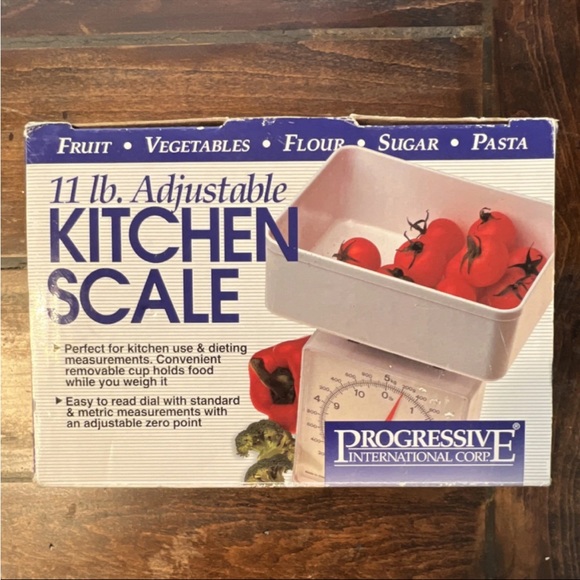 Progressive White Adjustable Kitchen Scale - Picture 4 of 4